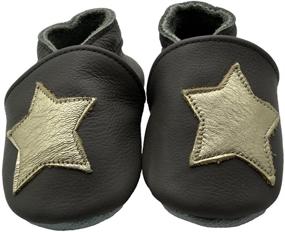 img 3 attached to 👟 IEvolve Leather Walker Moccasins - Stylish and Comfortable Boys' Toddler Shoes for Every Adventure