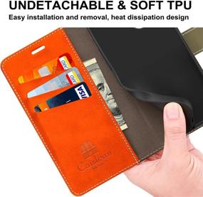 img 1 attached to Caislean Compatible With Samsung Galaxy Note 9 Wallet Case Men's Accessories