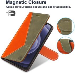 img 2 attached to Caislean Compatible With Samsung Galaxy Note 9 Wallet Case Men's Accessories