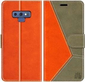 img 4 attached to Caislean Compatible With Samsung Galaxy Note 9 Wallet Case Men's Accessories