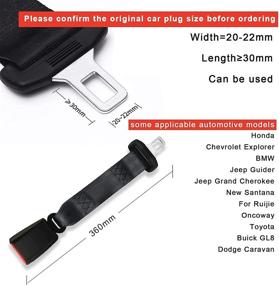 img 1 attached to LEWUJIANG Seat Extender Black 2 Pack