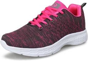 img 3 attached to Hawkwell Breathable Lightweight Athletic Running Women's Shoes