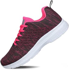 img 4 attached to Hawkwell Breathable Lightweight Athletic Running Women's Shoes