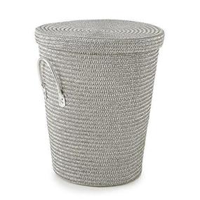 img 2 attached to 🧺 Silver Metallic Hamper for Levtex Home Baby