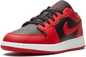 img 1 attached to 👟 Стильные детские баскетбольные кроссовки Nike Air Jordan 1 Low GS "Reverse Bred": максимальная производительность и комфорт для молодых спортсменов