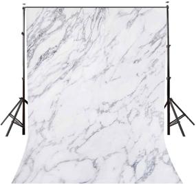 img 4 attached to 📸 Custom 5X7ft LYLYCTY Backdrop with Marble Texture Pattern- Perfect for Studio Photography Props LYGE614