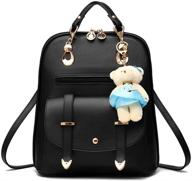 🎒 womens leather cartoon backpack handbags and wallets by bag wizard logo