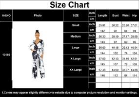 img 2 attached to 👗 Stylish Women's One-Piece Long Sleeve Pants Jumpsuits: Trendy Clothing for Women