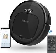 🤖 pureatic v2s robot vacuum cleaner - smart mapping, dual remote & app control, 1500pa strong suction, wi-fi connected, self-charging - ideal for pet hair, low pile carpets & hard floors (standard version) логотип