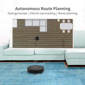 img 1 attached to 🤖 Pureatic V2S Robot Vacuum Cleaner - Smart Mapping, Dual Remote & App Control, 1500PA Strong Suction, Wi-Fi Connected, Self-Charging - Ideal for Pet Hair, Low Pile Carpets & Hard Floors (Standard Version)