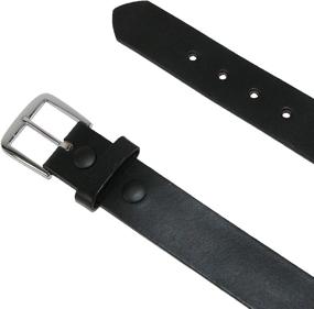 img 3 attached to Boston Leather Mens Bridle Black