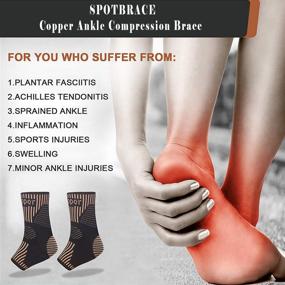 img 3 attached to SPOTBRACE Compression Sprained Fasciitis Arthritis
