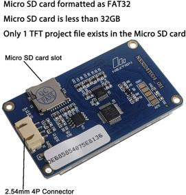 img 3 attached to 📺 Nextion 2.4'' NX3224T024 Базовый дисплей: TFT резистивный сенсорный экран, 320X240, UART HMI интеллектуальный LCD-модуль для Arduino, Raspberry Pi и ESP8266