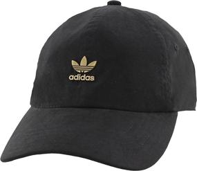 img 4 attached to 🧢 adidas Originals Metal Logo 2 Relaxed Fit Strapback Cap: Sleek Style and Ultimate Comfort for Men