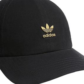 img 1 attached to 🧢 adidas Originals Metal Logo 2 Relaxed Fit Strapback Cap: Sleek Style and Ultimate Comfort for Men