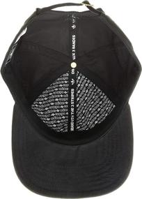 img 2 attached to 🧢 adidas Originals Metal Logo 2 Relaxed Fit Strapback Cap: Sleek Style and Ultimate Comfort for Men