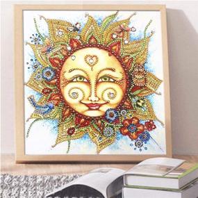 img 2 attached to 🌻 5D DIY Diamond Embroidery Sunflower Pattern - Special Shape Diamond Painting Kit for Adults or Children (Hibah)