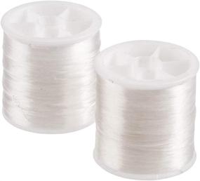 img 3 attached to 🧵 Clear Perfect Match Sewing Thread with Translucent Design for Improved Visibility