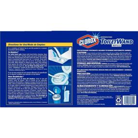 img 1 attached to 🚽 Clorox ToiletWand Disposable Toilet Cleaning Refill in Rainforest Rush Scent, 36 Count - Pack for a Single Toilet