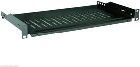 img 1 attached to Raising Electronics Server Shelf Cantilever Tray Vented Shelves Rack Mount 19 Inch 1U 12Inch (300Mm) Deep
