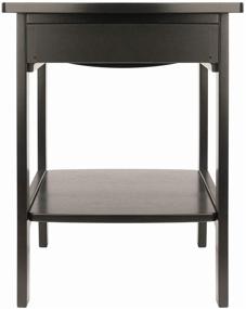 img 1 attached to 🖤 Black Winsome Wood Claire Accent Table