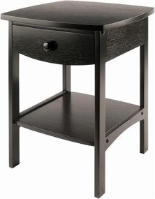 img 4 attached to 🖤 Black Winsome Wood Claire Accent Table