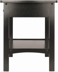 img 2 attached to 🖤 Black Winsome Wood Claire Accent Table