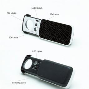 img 4 attached to Loupe Bundle Magnifying Geologist Batteries