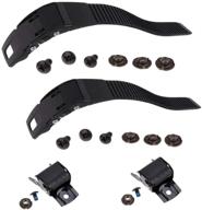 generic roller skate straps set - 2 replacement inline roller skate shoes energy buckles with screws, suitable for men, women, and kids for outdoor skating parts logo