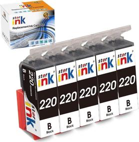 img 4 attached to 🖨️ Starink Replacement Ink Cartridge for Canon PGI-220 Black (5 Pack) PGI220 - Compatible with Pixma MX860 MX870 MP560 MP620 MP640 MP980 MP990 iP3600 iP4600 iP4700 MP540 MP550 MP630 Printer