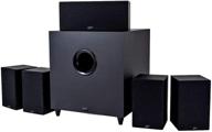 🔊 monoprice 10565 premium 5.1 channel home theater system: best subwoofer black edition for enhanced audio experience logo