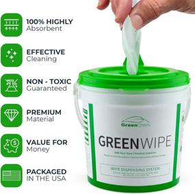 img 4 attached to 🧼 ChemWipe Industrial No Splash Cleaning MIGHTYWIPE: The Ultimate Solution for Efficient and Mess-Free Cleaning