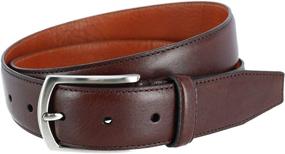 img 3 attached to Trafalgar Antonio Pebble Grain Leather Men's Accessories in Belts