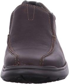 img 1 attached to Clarks Cotrell Loafers Brown Leather Men's Shoes for Loafers & Slip-Ons