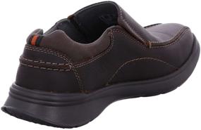 img 2 attached to Clarks Cotrell Loafers Brown Leather Men's Shoes for Loafers & Slip-Ons