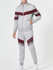 img 2 attached to DUOFIER Tracksuit Jogging Athletic Sweatsuit