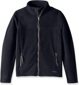 img 1 attached to Stay Warm in Style: Charles River Apparel Boundary Fleece Jackets & Coats for Boys