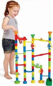 img 3 attached to Edushape Marbulous Marble Run Set: Exciting Pieces for Endless Fun!