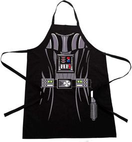 img 2 attached to 🔥 Star Wars Grill Father BBQ Apron: Darth Vader Men's Adjustable Apron - A Perfect Christmas Gift for Dad!