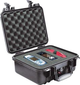 img 3 attached to Pelican 1400 Camera Case With Foam (Silver)