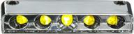 innovative lighting 5 amber screw chrome logo