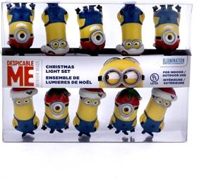 img 3 attached to 🌟 Brighten Up Your Space with Kurt Adler UL 10-Light Despicable Me Stuart and Kevin Light Set