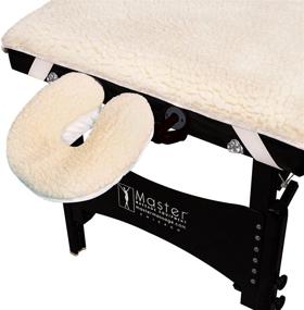 img 4 attached to Premium Ultra Fleece Pad Sheet 🛏️ Set for Massage Table by Master Massage