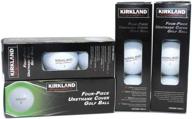 premium quality kirkland signature golf balls - one dozen - advanced four piece design with urethane cover logo