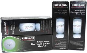 img 1 attached to Premium Quality Kirkland Signature Golf Balls - One Dozen - Advanced Four Piece Design with Urethane Cover