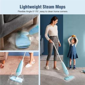 img 1 attached to 🧹 Elezon Steam Mop 25s: Fast-Heating Hard Floor Cleaner for Steaming & Cleaning Tile and Hardwood Floors - M100