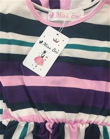 img 2 attached to 👗 Summer Vacation 7T，Longevity Reaching 11-12 Years Girls' Apparel