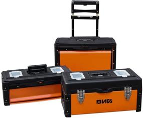 img 1 attached to 🔧 Efficient Organization: DNA MOTORING 230mm 3-Tier Hand Tool Boxes Trolley (TOOLS-00004)