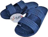 j-slips hawaiian jesus sandals: stylish unisex footwear in a wide range of vibrant colors for kids, women, & men logo