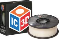 ic3d natural nylon printer filament logo